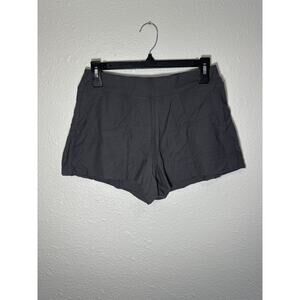Lunya Gray Ribbed Texture Shorts XS New with Tag